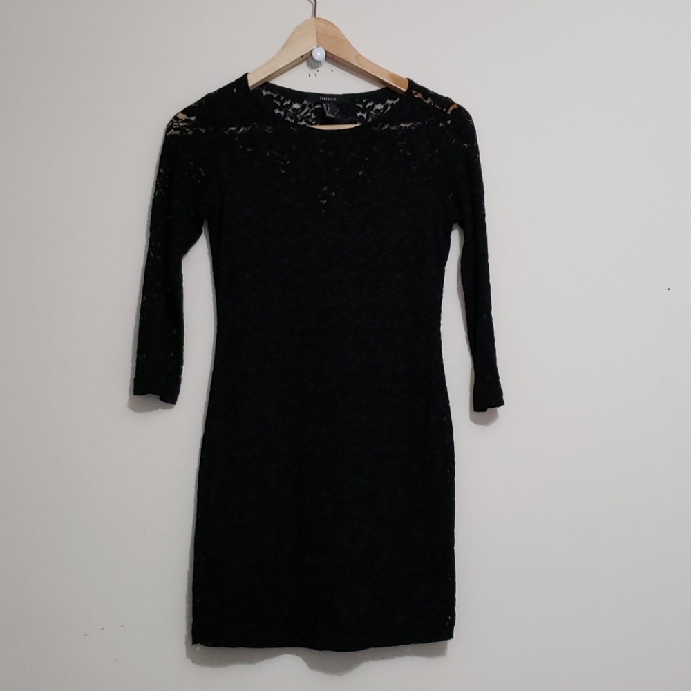 Forever 21 Lace Dress - Picture 1 of 8